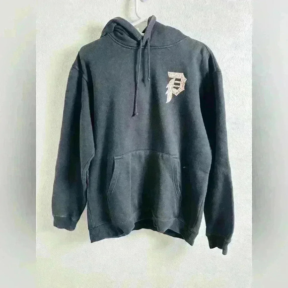 Primitive Other - Primitive X Naruto Shippuden Anime Manga Pullover Hoodie Size Medium